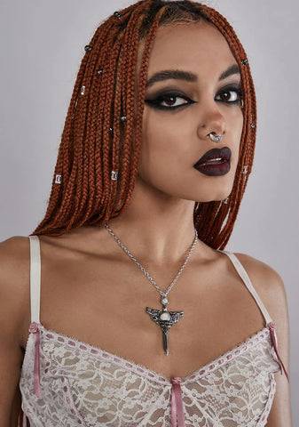 Wolverine Moon Pendant Necklace