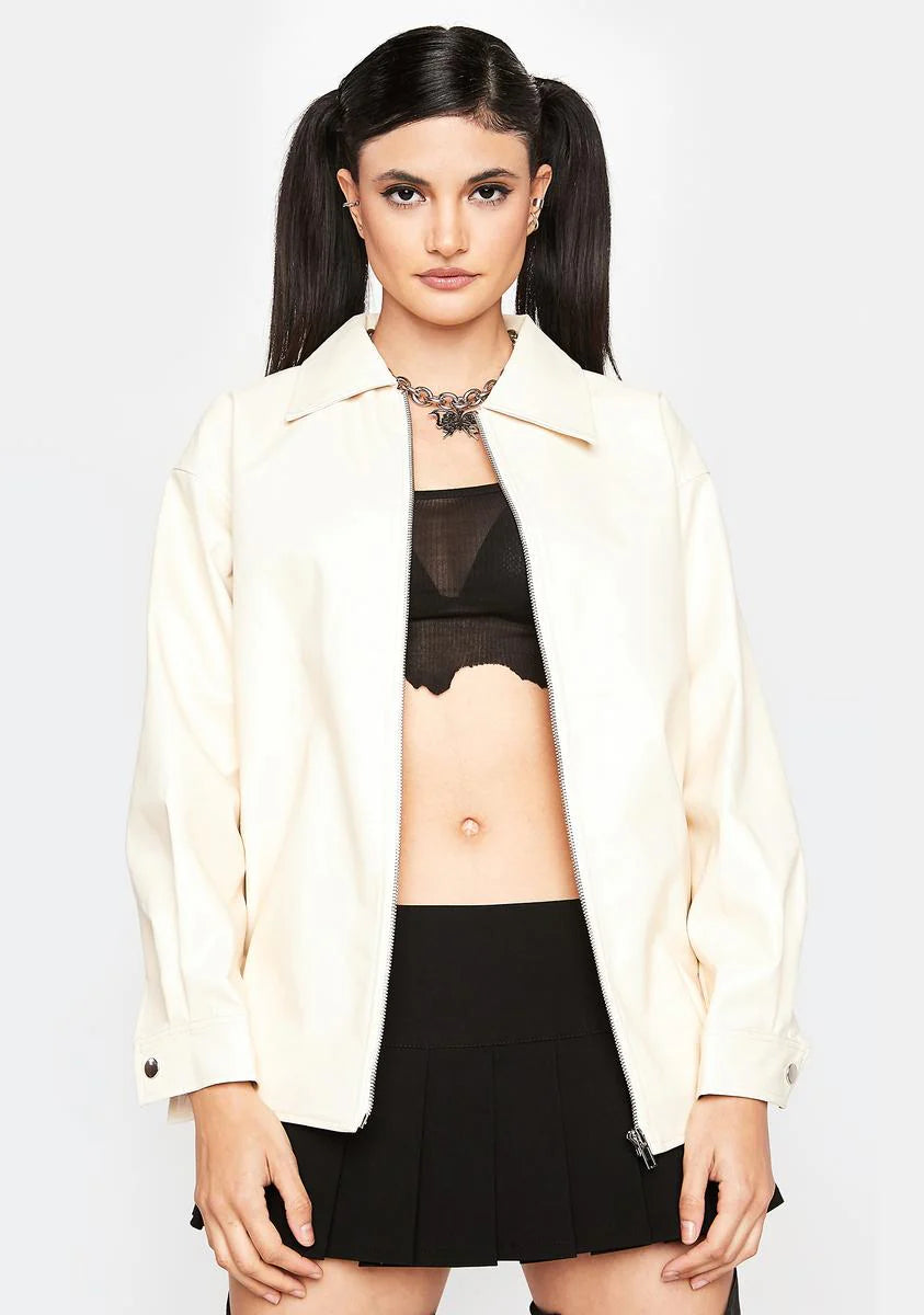 Rebound You Vegan Leather Jacket