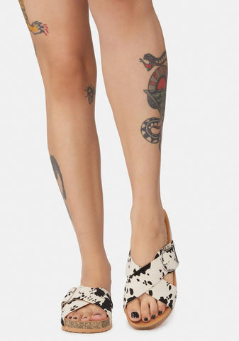 Moo Take The Risk Criss Cross Slides