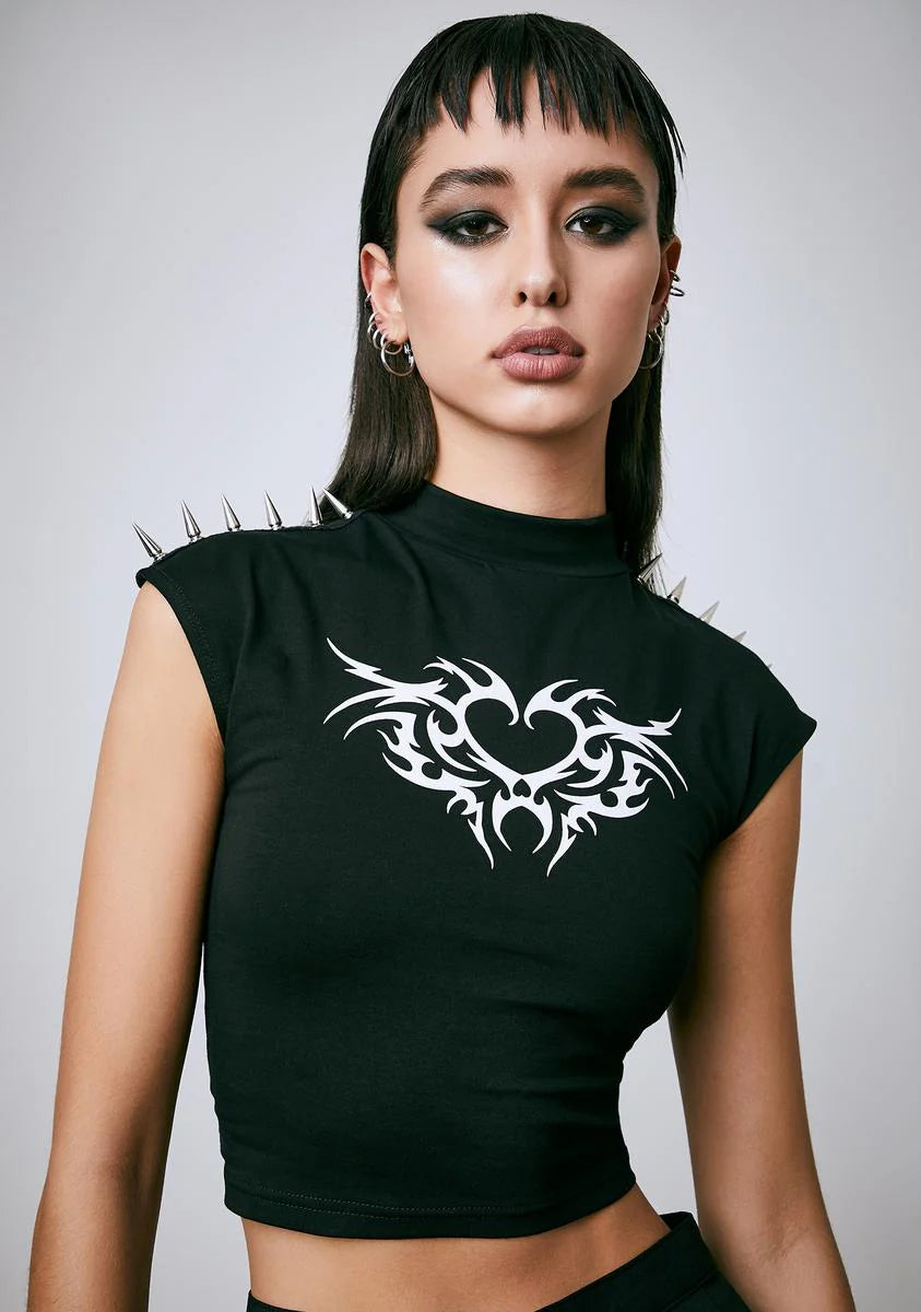War On Love Spiked Graphic Tee