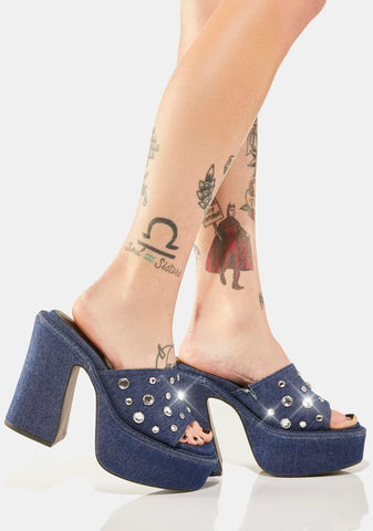 That's Showbiz Baby Platform Sandals