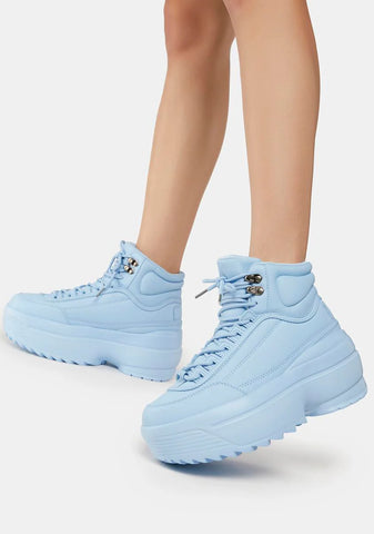 Baby Blue First Place Flex Sneakers