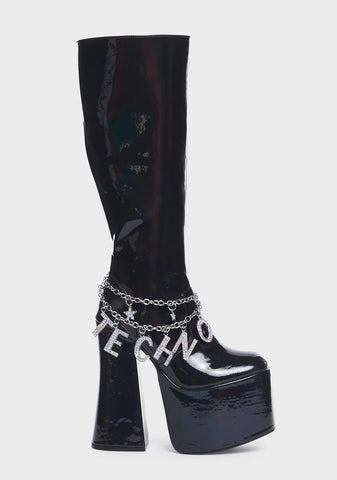 Tech-No For An Answer Platform Boots