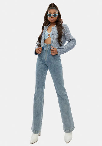 Slate How Far Is Heaven Cropped Jacket