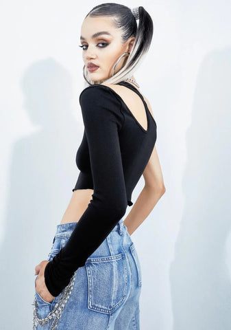 Around That Track One-Sleeve Top