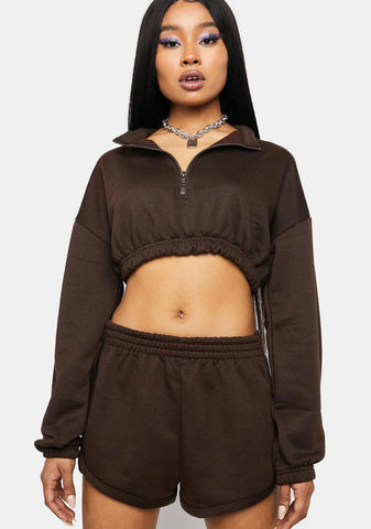 Keep Your Hopes Up Cropped Jacket