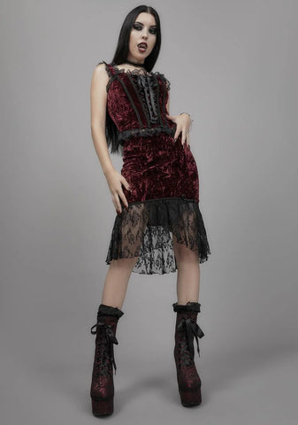 Killer In Me Velvet Bustier