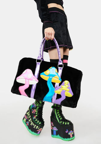 Lost In Wonderland Fuzzy Weekender