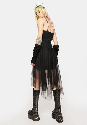 Lightweight Floret Midi Dress