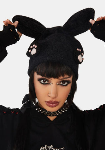 Cute Claw Print Knitted Hat