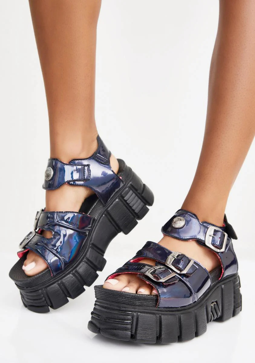 Disco Platform Sandals
