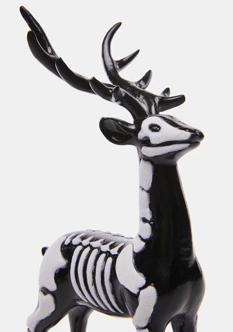 The Dead-Nosed Reindeer Figurine