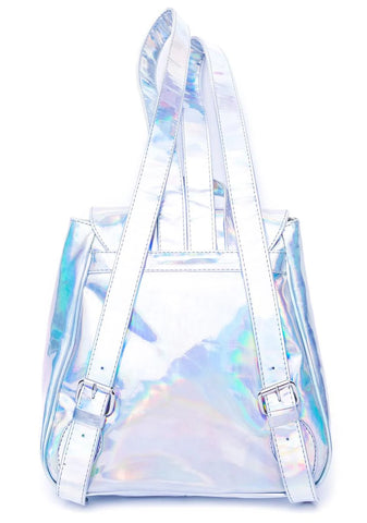 Iridescent Hologram Backpack