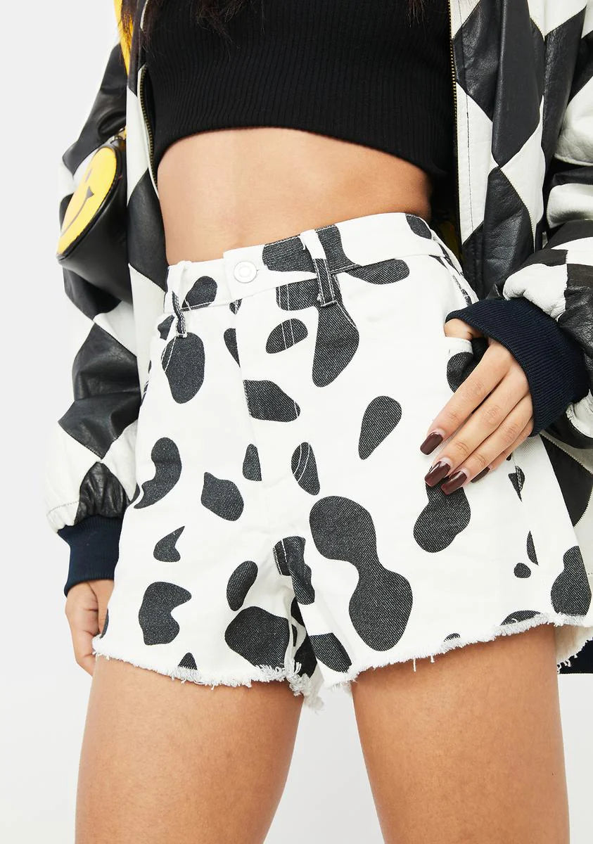 Out To Pasture High Waist Shorts