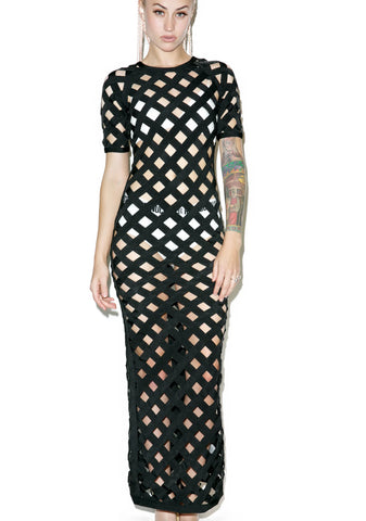 Cross Over Maxi Dress