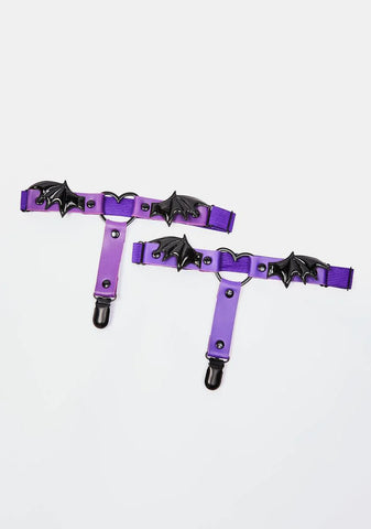 Magic Night Flight Garter Set