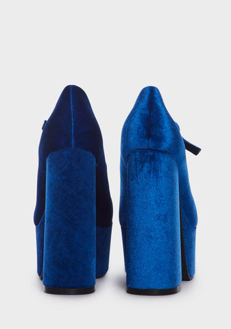 Dancing For You Platform Mary Janes