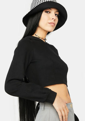 Wicked Love Never Ends Crop Hoodie