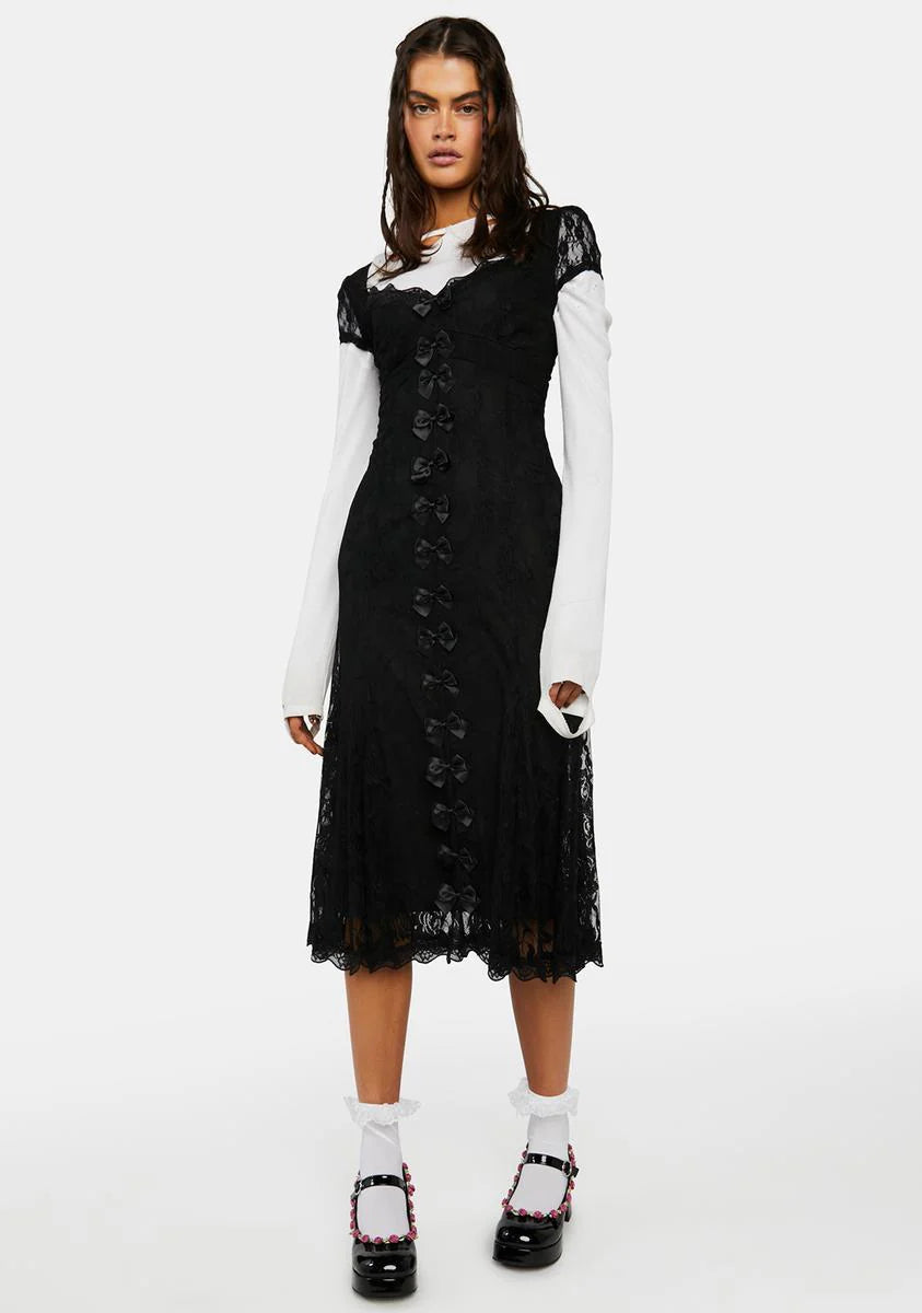 Lunar Holding Onto Moments Floral Dress