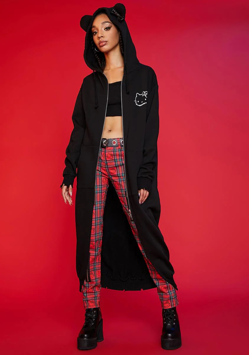 True To Myself Longline Hoodie