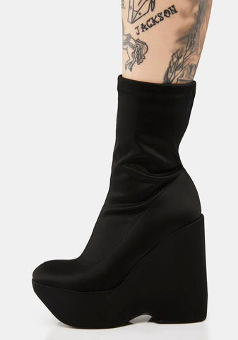 Amalfi Wedge Boots