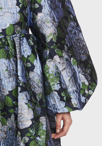 Natalia Jacquard Mini Dress