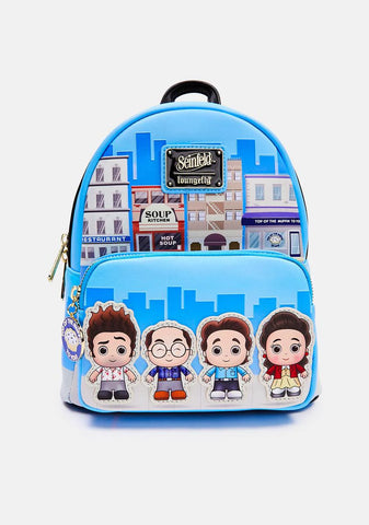 Seinfeld Chibi City Backpack