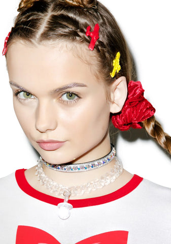 Velvet Barbae Bitch Scrunchie