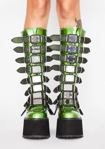 UV Slime Morpheus Platform Boots