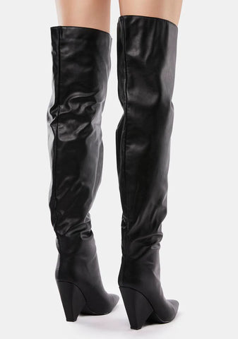 On My Radar Knee High Boots