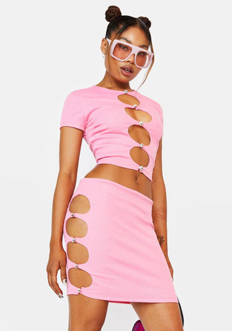 You've Been Claimed Skirt Set