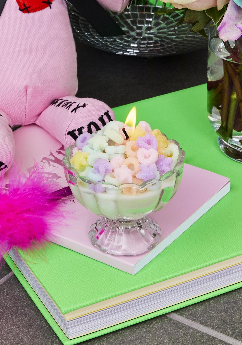 Sugar High Cereal Candle