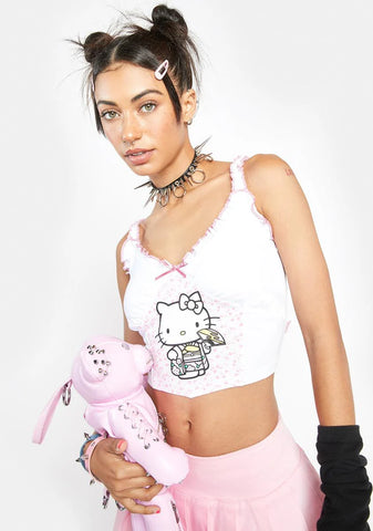 Hello Kitty Geisha Corset Top