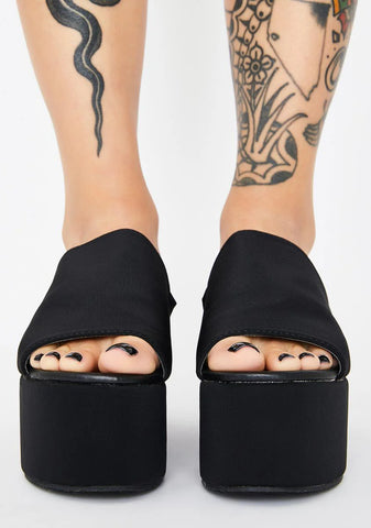 So Called Life Platform Sandals