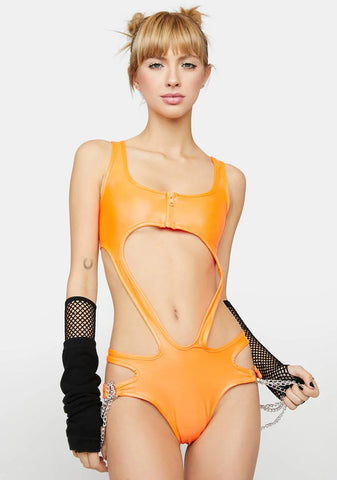 Sunset Atomic Bliss Cut-Out Bodysuit