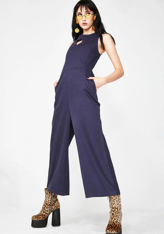 Heart Cut Out Jumpsuit