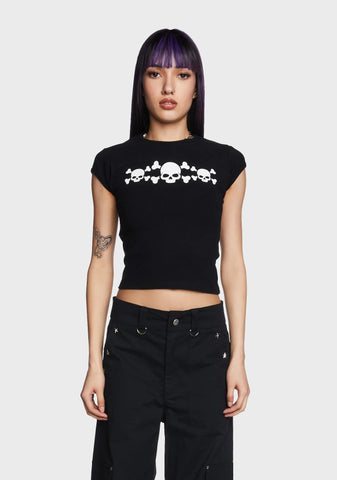 Skullz Baby Tee