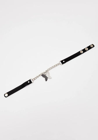 Divine Duality Butterfly Choker