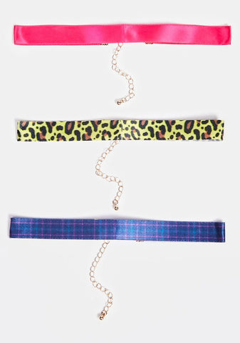 Impress Me Choker 3-Piece Se