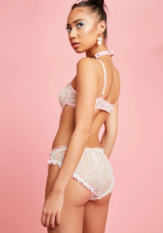 Starry Eyed Surprise Mesh Panties