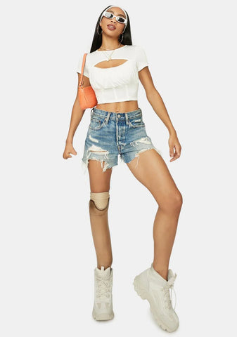 Call Ya Later Corset Bra Crop Top