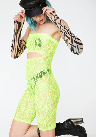 Uncensored Sis Lace Romper