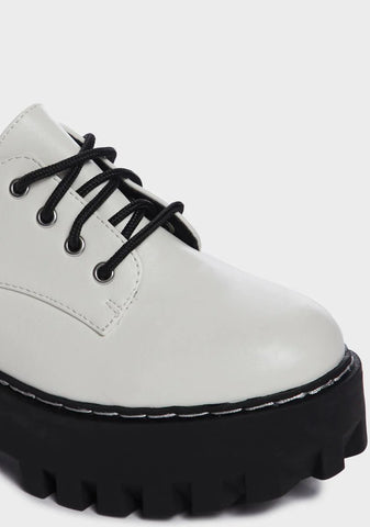 Angel Trading Places Platform Oxfords