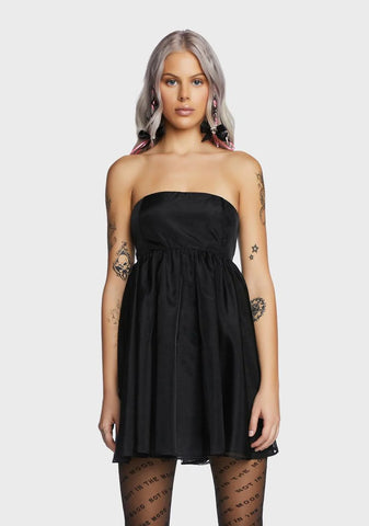 Dark The Dance Routine Mini Dress