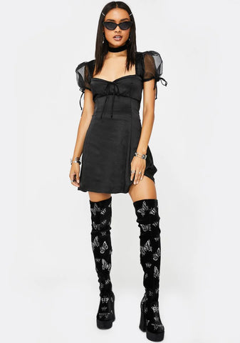 Guenelle Satin Dress