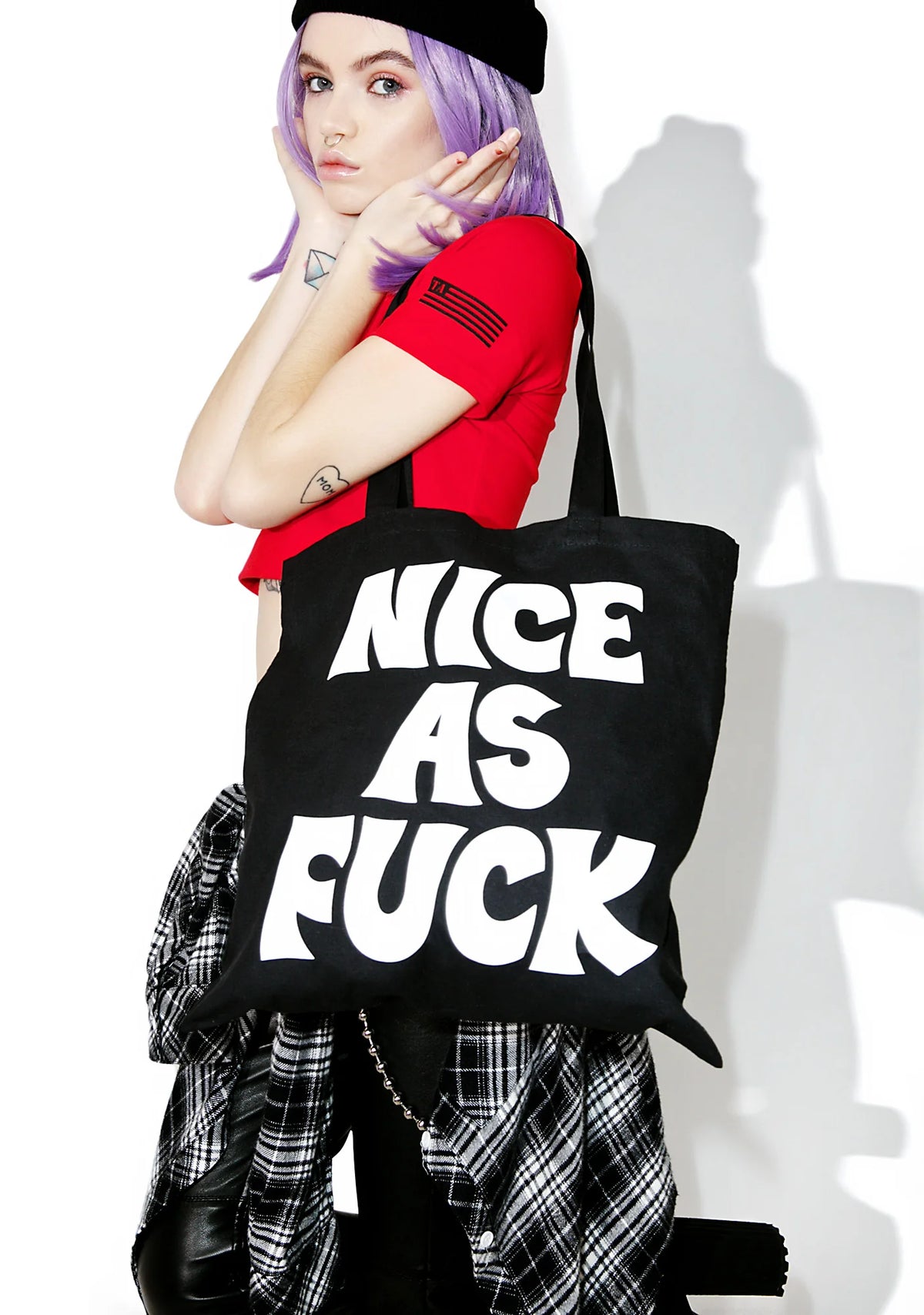 Nice As Fuck Tote Bag