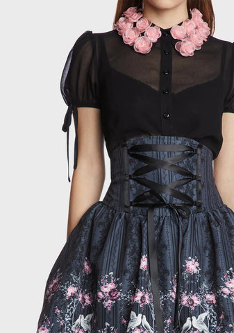 In A Mood Chiffon Top