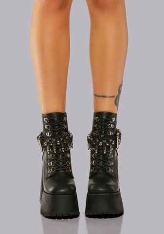 Shot Caller Platform Boots
