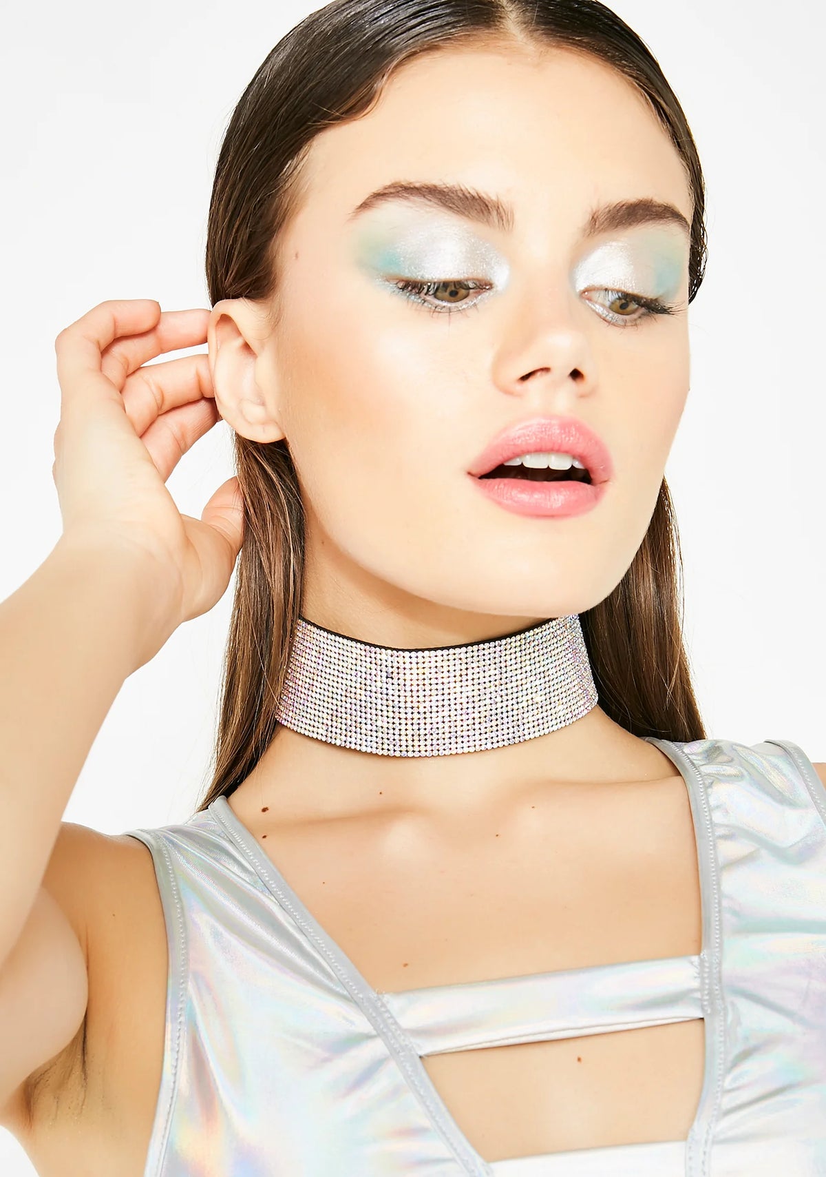 Icy Dreamz Iridescent Choker