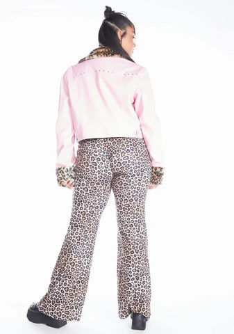 Plus Against The World Leopard Pants
